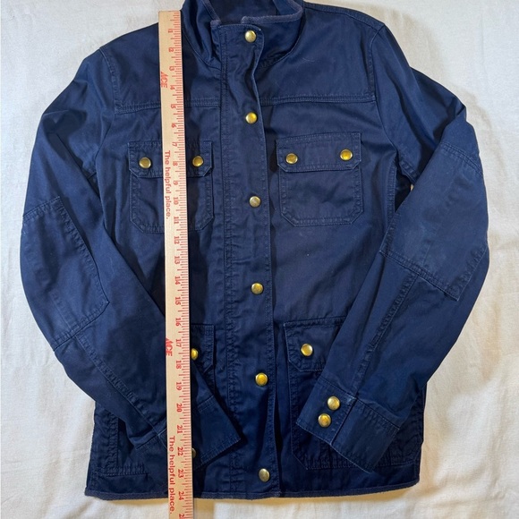 J. Crew Navy Field Jacket - Picture 2 of 7